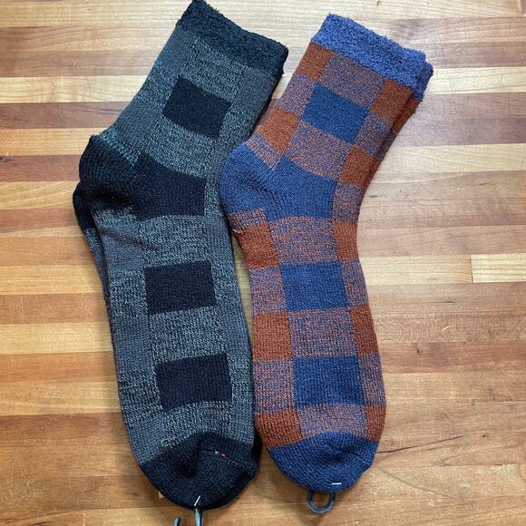 Cozy cabin men’s crew socks set of 2 size large (8-12.5) - Picture 5 of 6